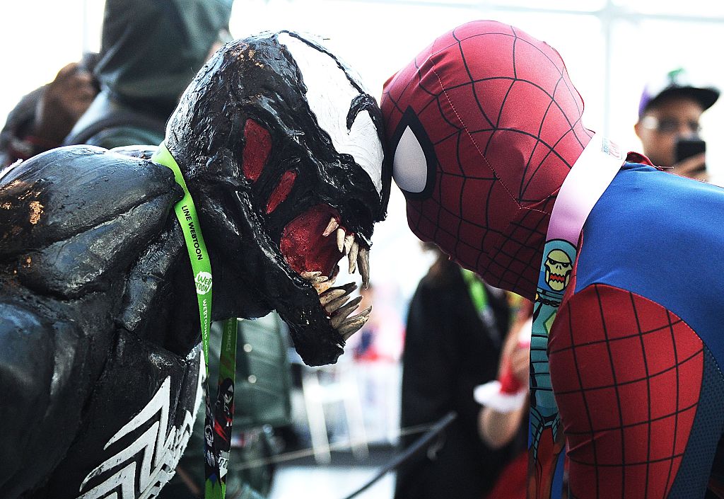 Spider-Man and Venom NY Comic Con