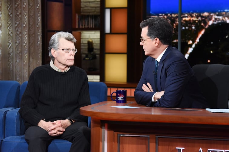 Stephen King on The Late Show with Stephen Colbert