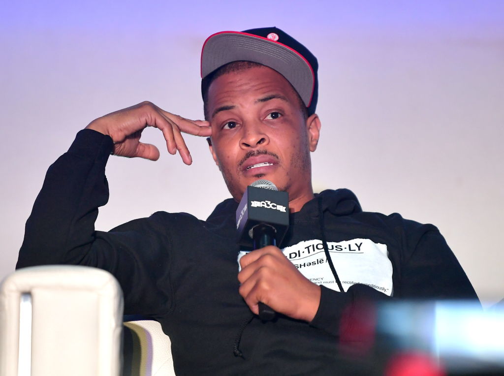 T.I. at a media event