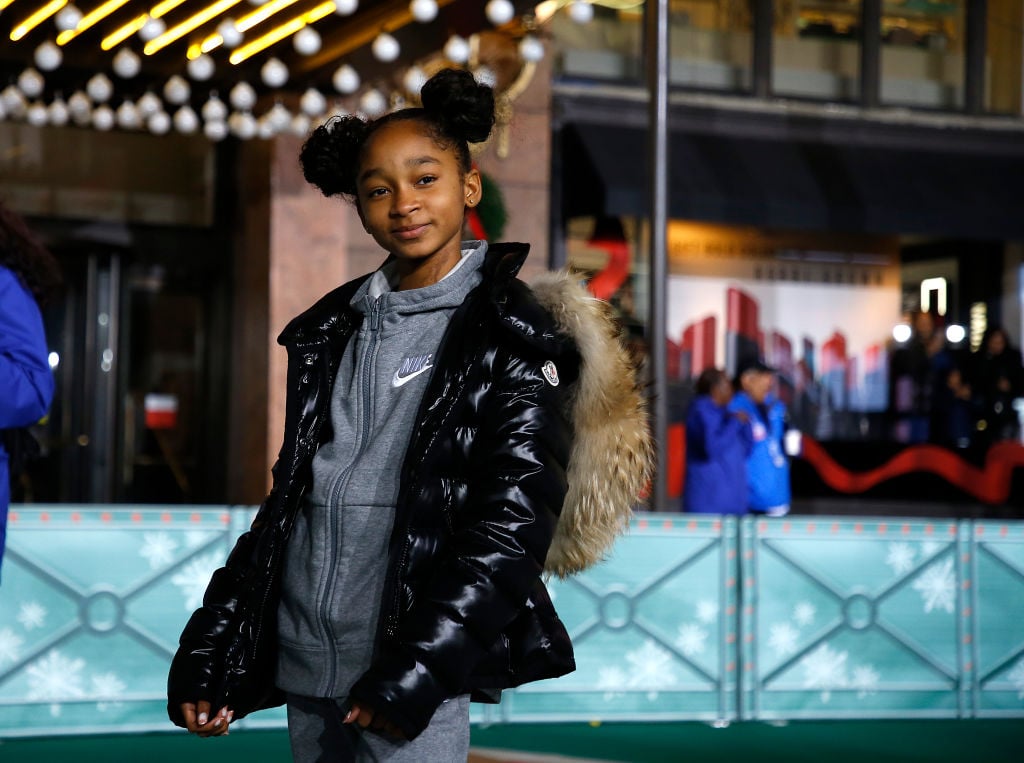 That Girl Lay Lay practices before the the 93rd Annual Macy's Thanksgiving Day Parade at Macy's Herald Square | John Lamparski/Getty Images