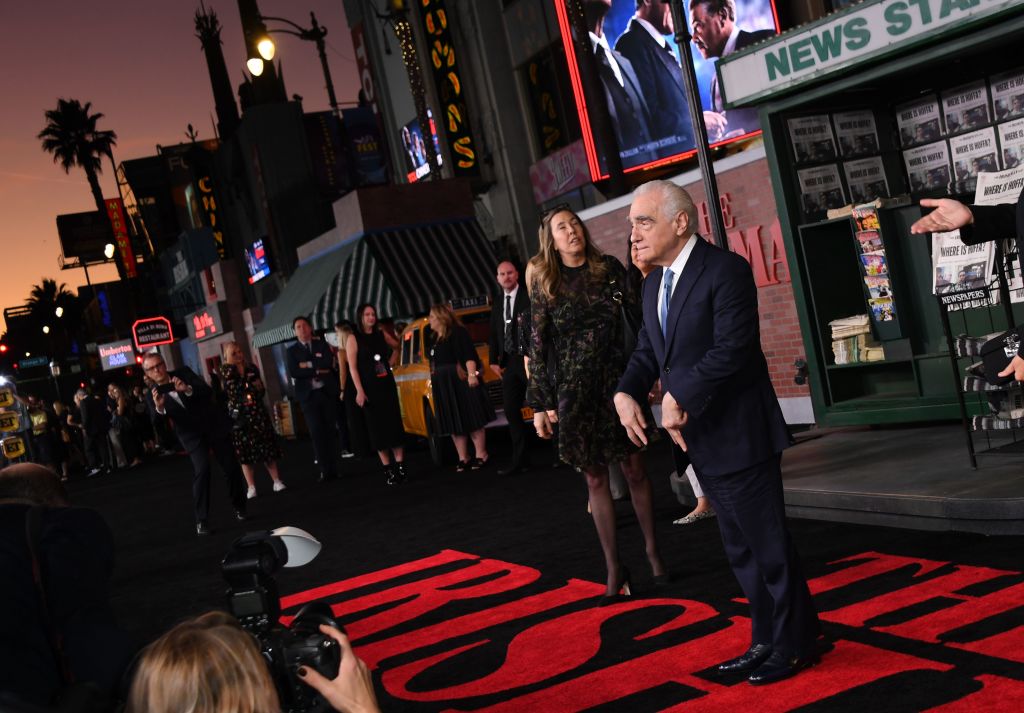 UMartin Scorsese at 'The Irishman' premiere
