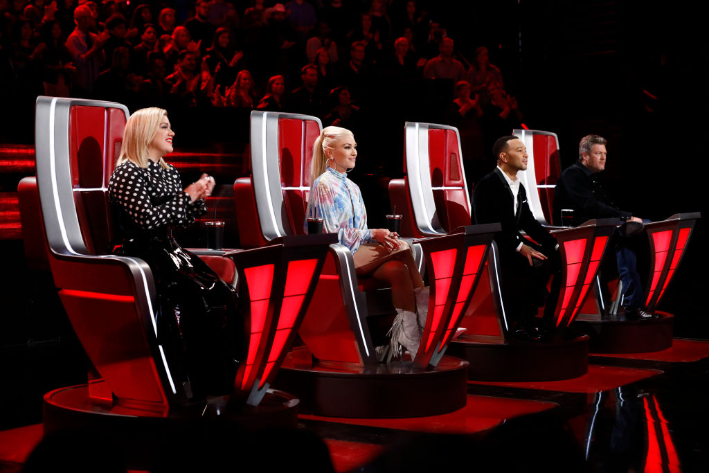 Kelly Clarkson, Gwen Stefani, John Legend, Blake Shelton on 'The Voice'