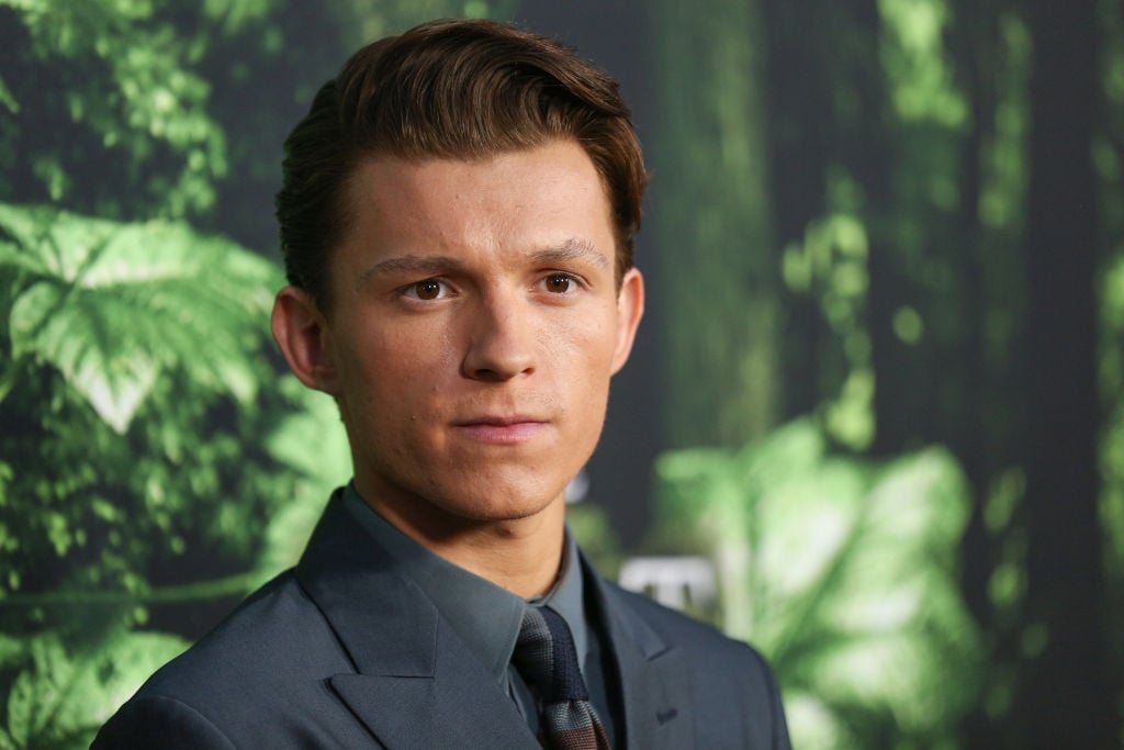 Tom Holland of Spider-Man