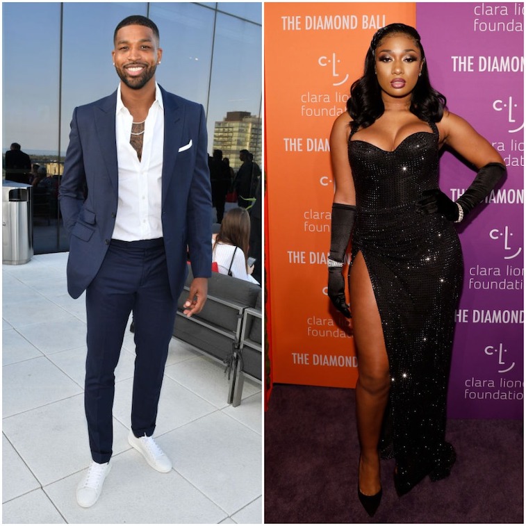 Tristan Thompson and Megan Thee Stallion
