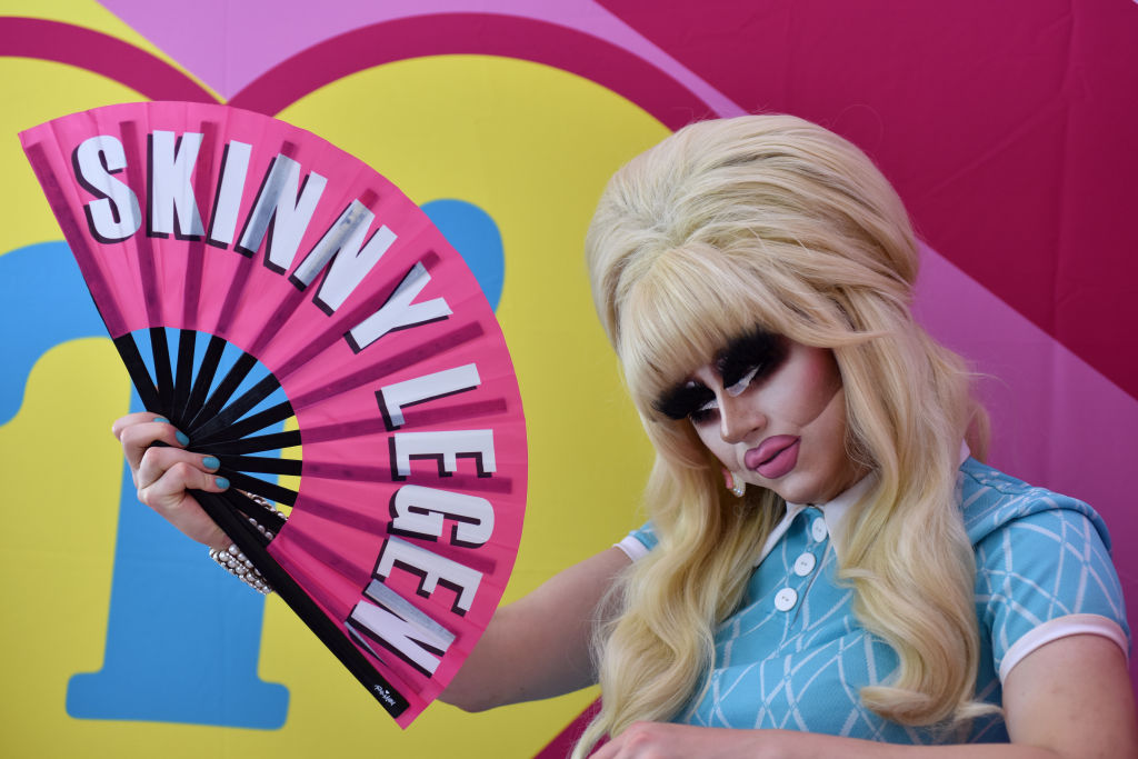 Drag artist Trixie Mattel poses during DragWorld UK