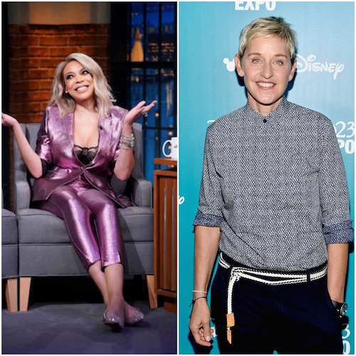 Wendy Williams and Ellen DeGeneres