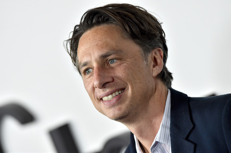 Zach Braff on the red carpet
