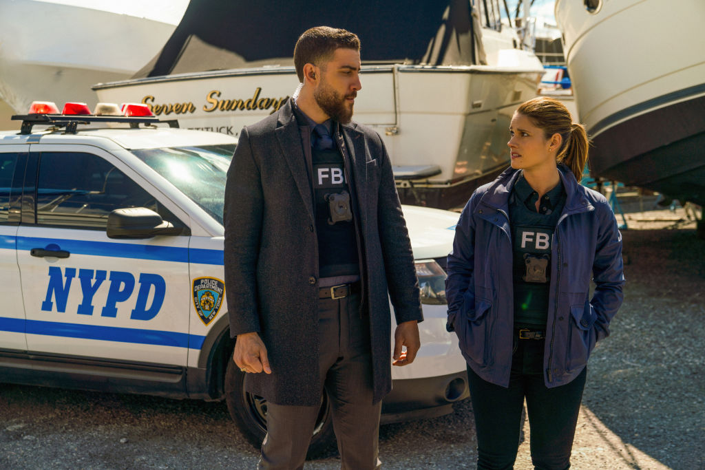 Zeeko Zaki and Missy Peregrym | Michael Parmelee/CBS via Getty Images