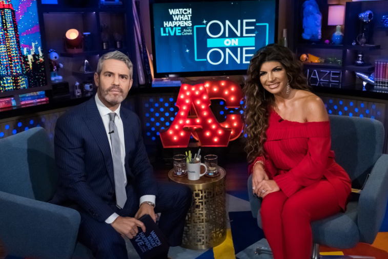 Andy Cohen and Teresa Giudice