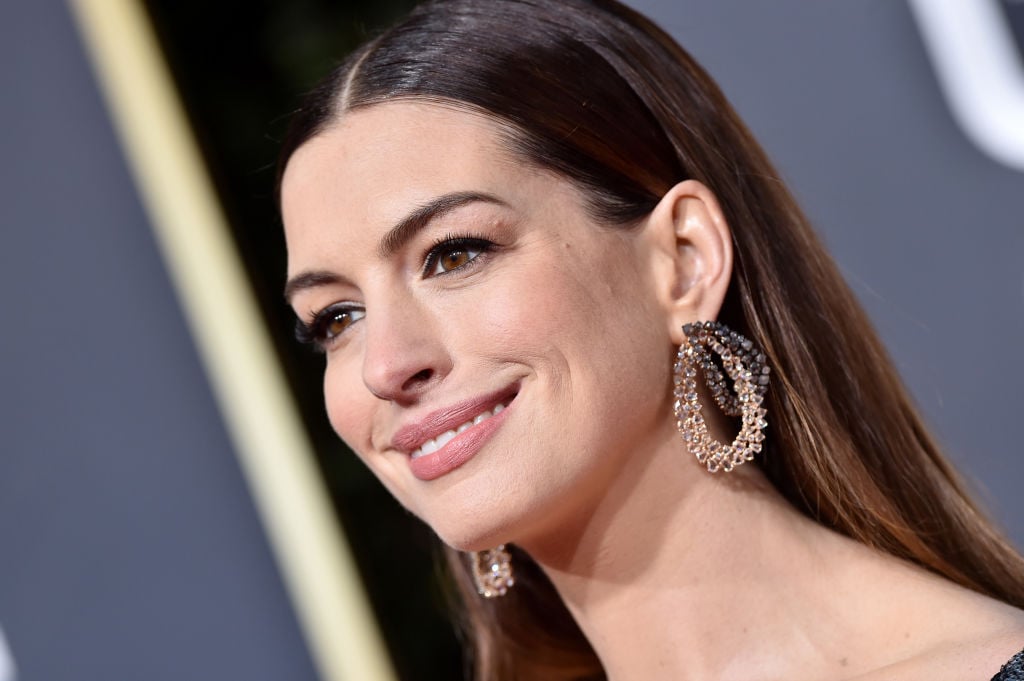 Anne Hathaway attends the 76th Annual Golden Globe Awards.