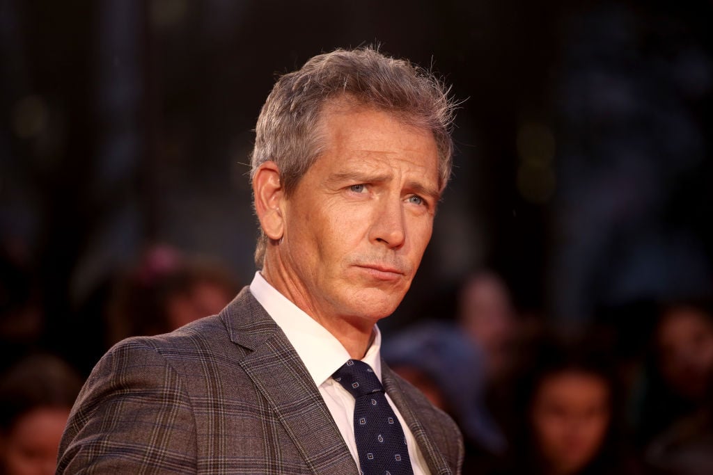 Ben Mendelsohn on the red carpet at the premiere for 'The King.'