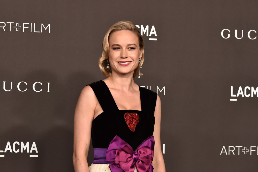 Brie Larson attends the 2019 LACMA Art + Film Gala.