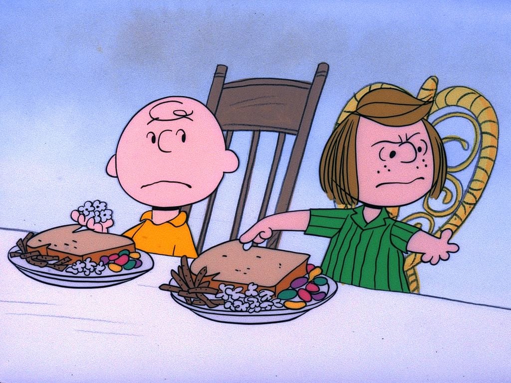 ‘A Charlie Brown Thanksgiving’ Features the Weirdest Thanksgiving Meal Ever