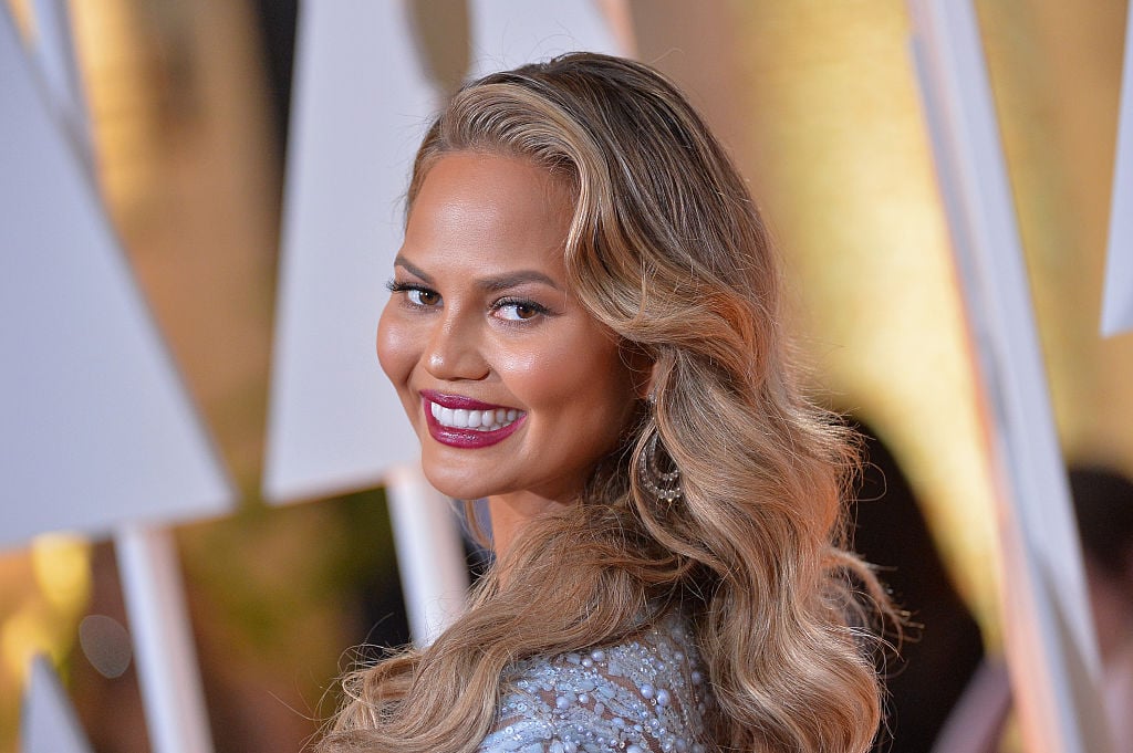 Chrissy Teigen at the 87th Annual Academy Awards.