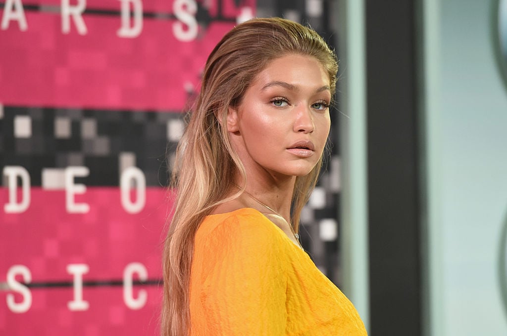 Gigi Hadid attends the 2015 MTV Video Music Awards.