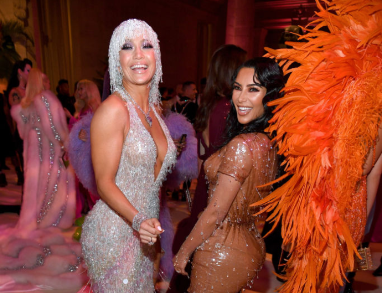 Jennifer Lopez and Kim Kardashian West