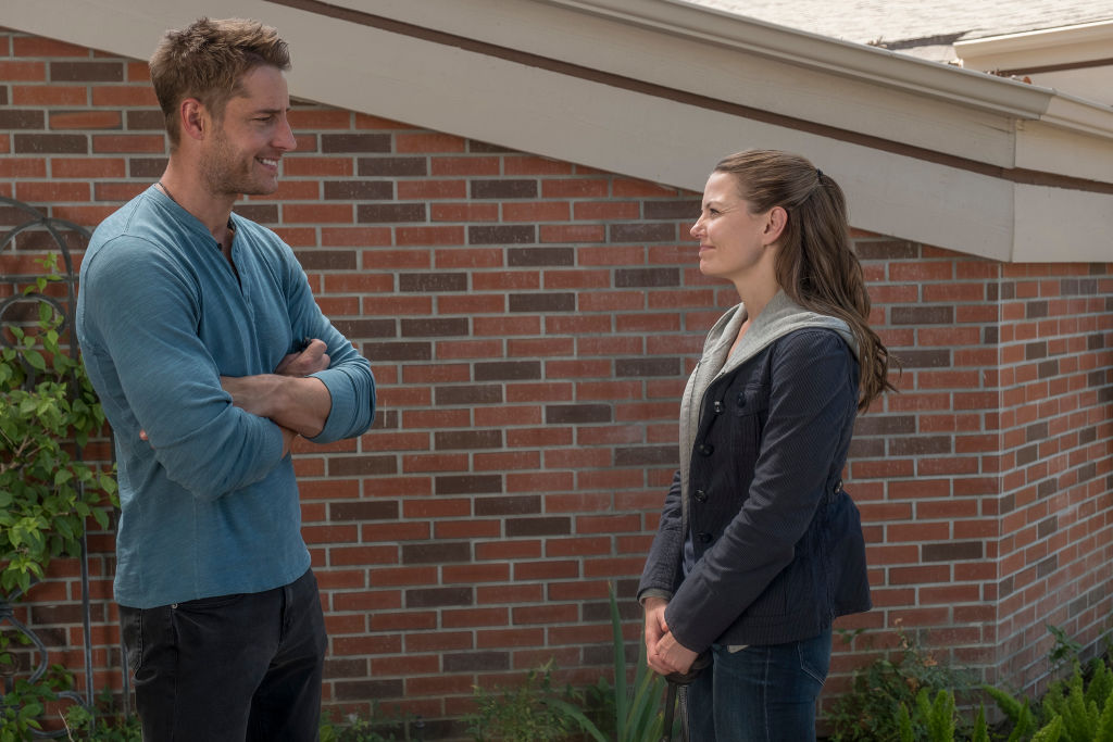 Justin Hartley as Kevin and Jennifer Morrison as Cassidy on NBC's 'This Is Us.'