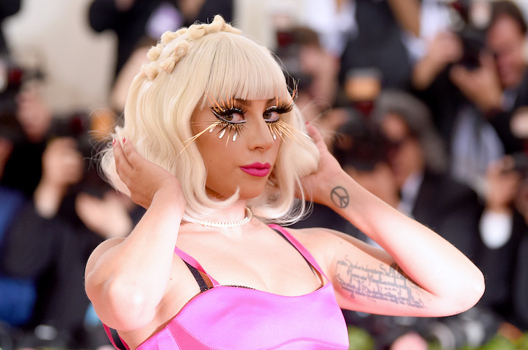 Lady gaga arrives at the MET gala