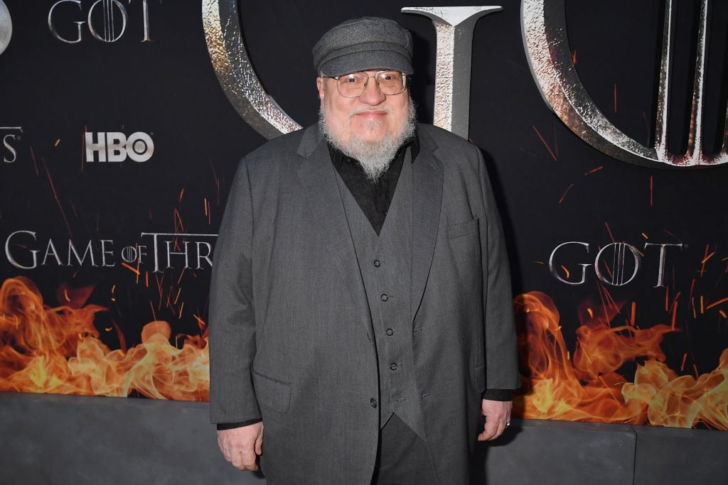 George R.R. Martin at the premiere of 'Game of Thrones' Season 8.