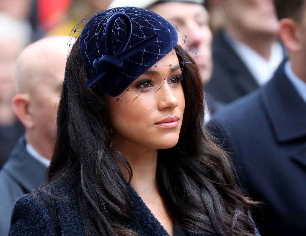 Meghan Markle attends the 91st Field of Remembrance at Westminster Abbey.