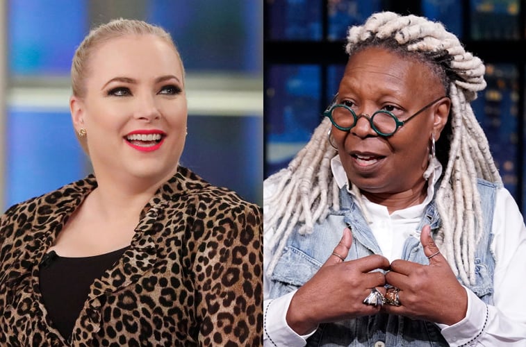 Meghan McCain and Whoopi Goldberg