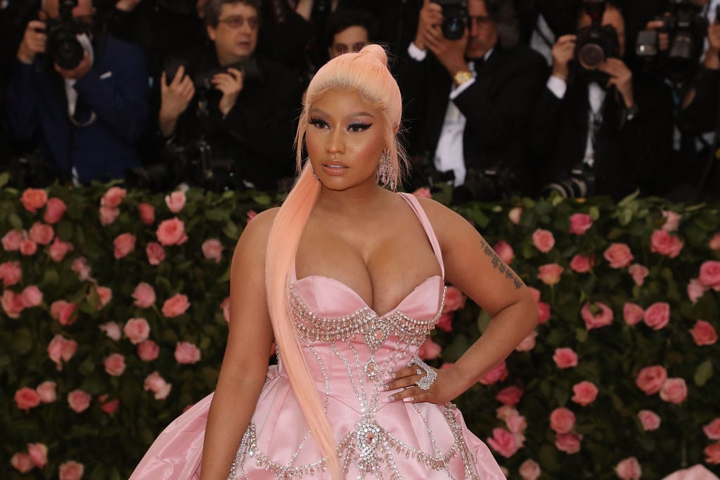 Nicki Minaj attends the 2019 Met Gala celebrating "Camp: Notes on Fashion" at The Metropolitan Museum of Art.