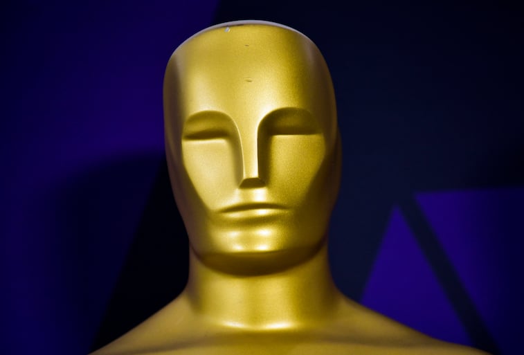 Photo of an Oscar statue