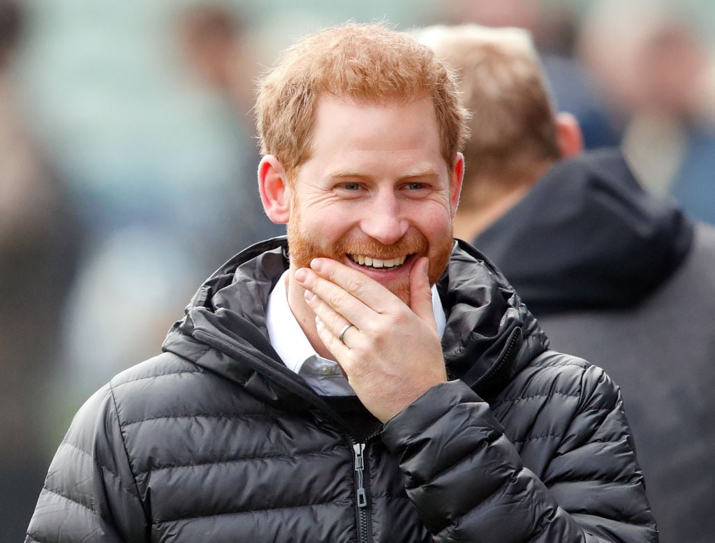 Prince Harry attends a Terrence Higgins Trust event ahead of National HIV Testing Week at Twickenham Stoop.