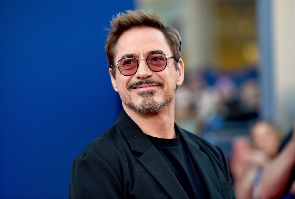 Robert Downey Jr. attends the premiere of Columbia Pictures' "Spider-Man: Homecoming" at TCL Chinese Theatre.