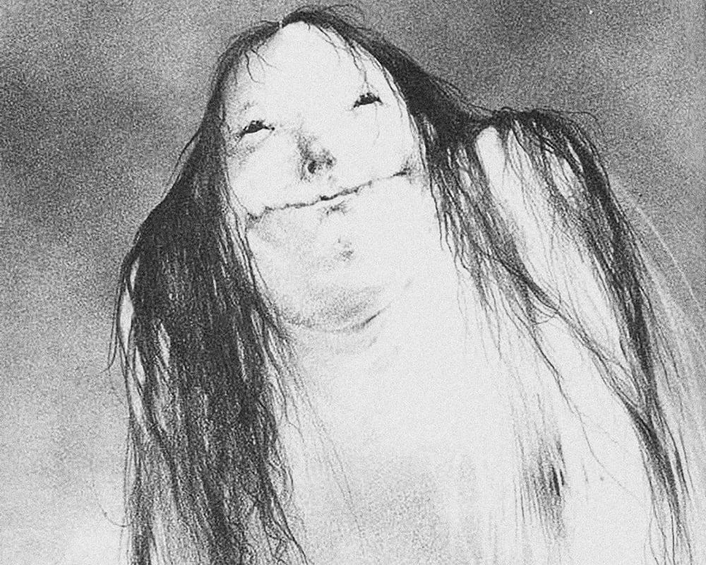 Stephen Gammell Pale Lady illustration