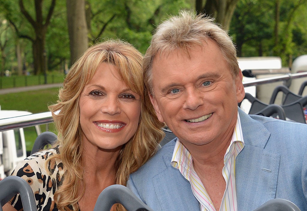 Pat Sajak and Vanna White