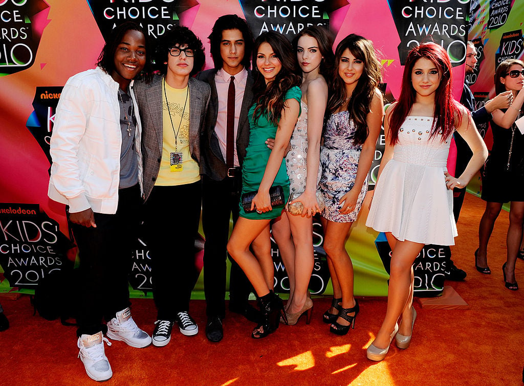 Cast of 'Victorious' at Nickelodeon's Kids' Choice Awards on March 27, 2010