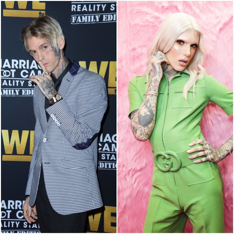 Aaron Carter and Jeffree Star