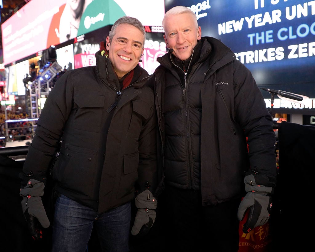 Andy Cohen and Anderson Cooper