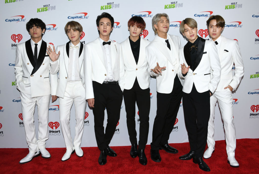 BTS attends KIIS FM's Jingle Ball 2019
