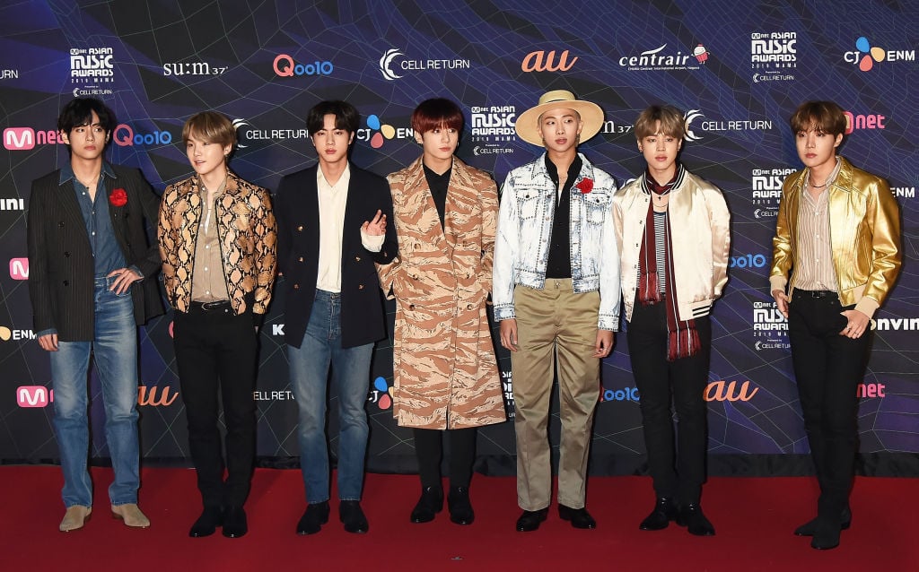 BTS at 2019 Mnet Asian Music Awards (MAMA 2019) - Red Carpet