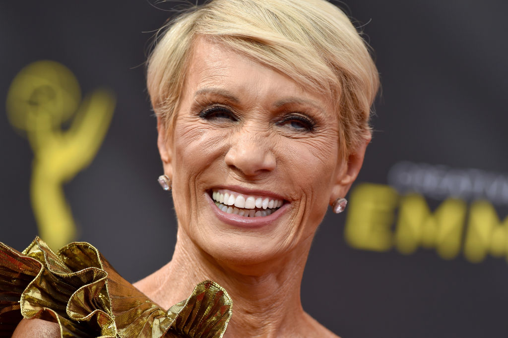 Barbara Corcoran walks the red carpet