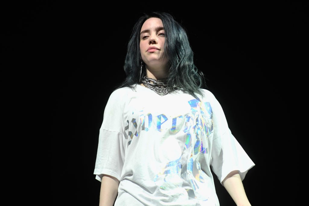 Billie Eilish performs at Outdoor Theatre during the 2019 Coachella Valley Music And Arts Festival 