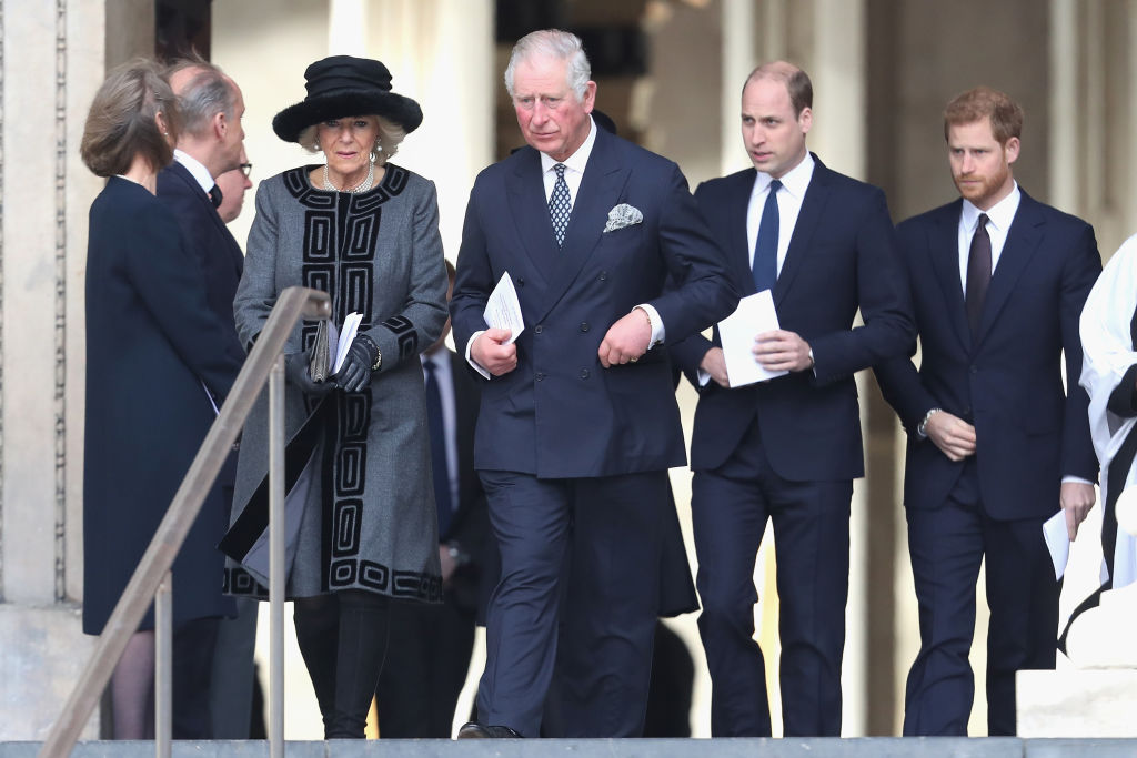 Camilla Parker Bowles Prince William Prince Harry