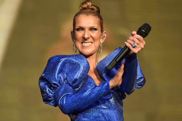 Celine Dion performs onstage