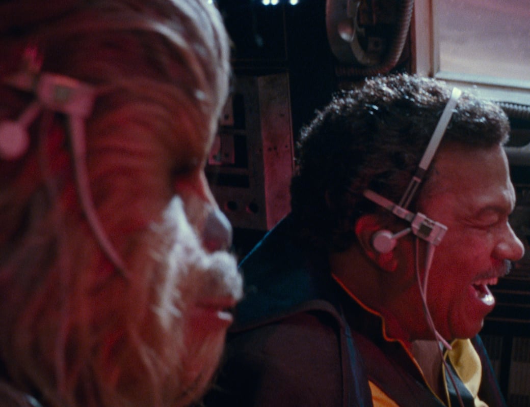 Chewbacca and Lando Calrissian