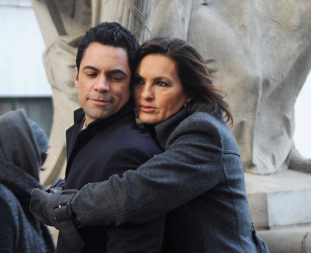 Danny Pino and Marsika Hargitay