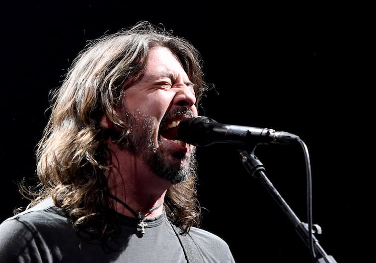 Dave Grohl performs onstage