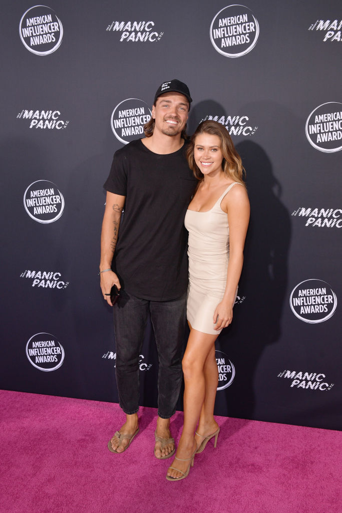 Dean Unglert and Caelynn Miller-Keyes | Matt Winkelmeyer/Getty Images for American Influencer Awards