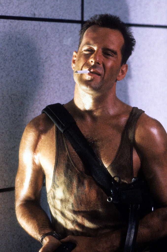 Bruce Willis in Die Hard