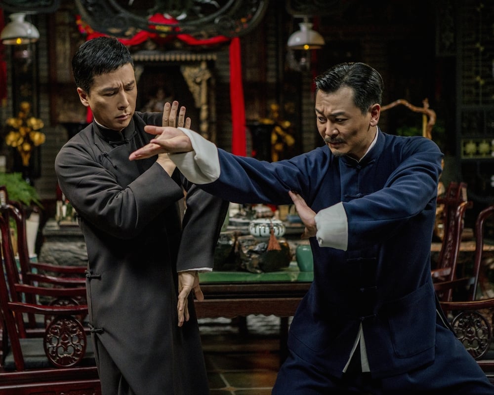 Donnie Yen and Wu Yue