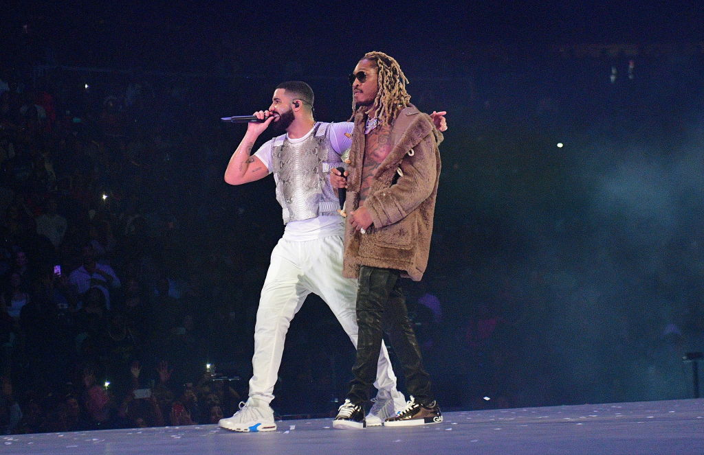 Drake and Future perform in concert