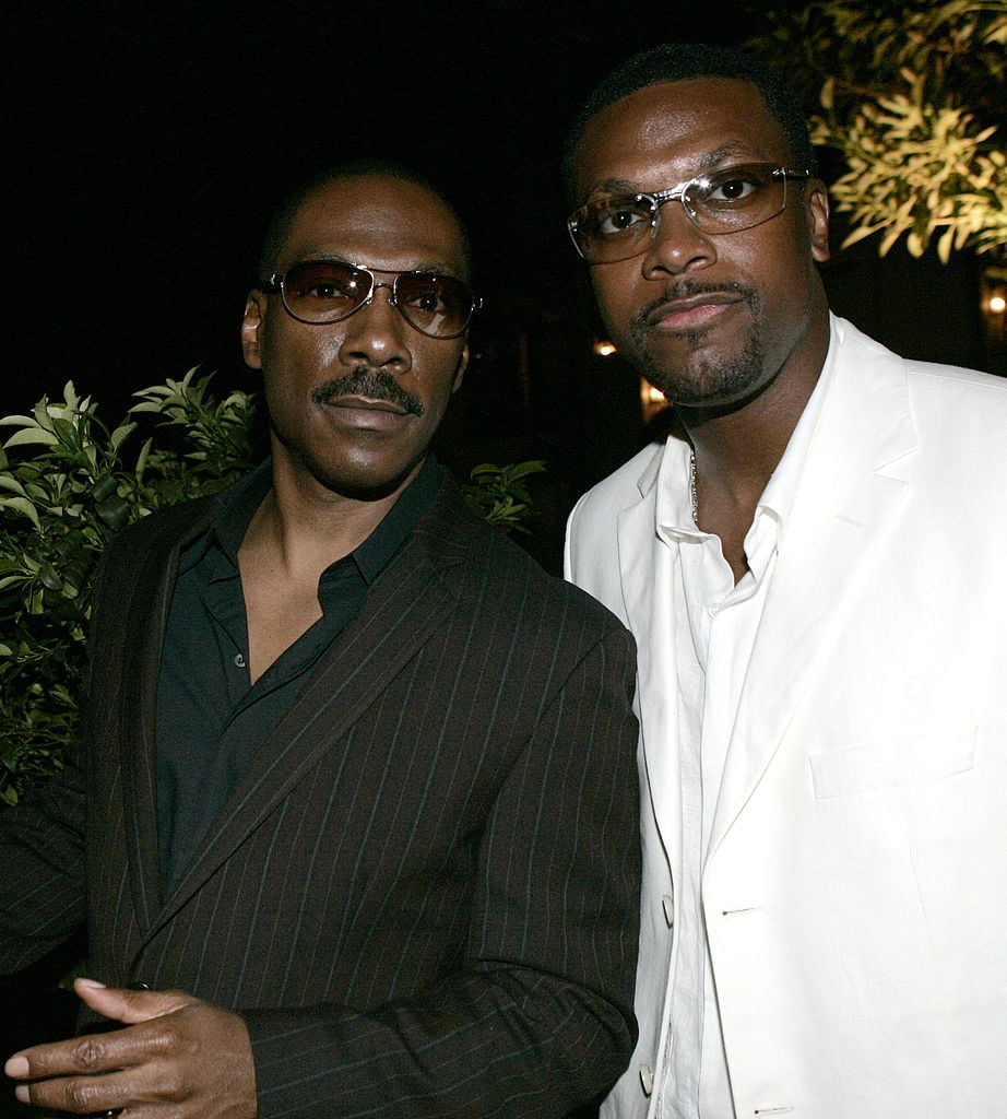 Eddie Murphy and Chris Tucker at an event