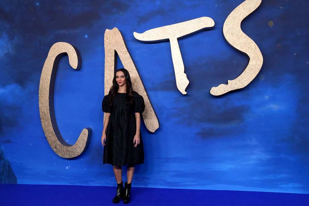 Francesca Hayward at the 'Cats' photocall