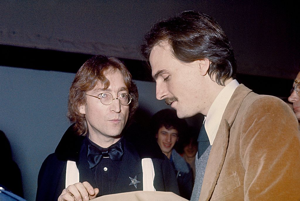 John Lennon and James Taylor
